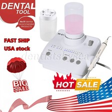 Dental Ultrasonic Scaler Piezo Fit Woodpecker EMS+2 Bottles+5 Tips FDA-E1