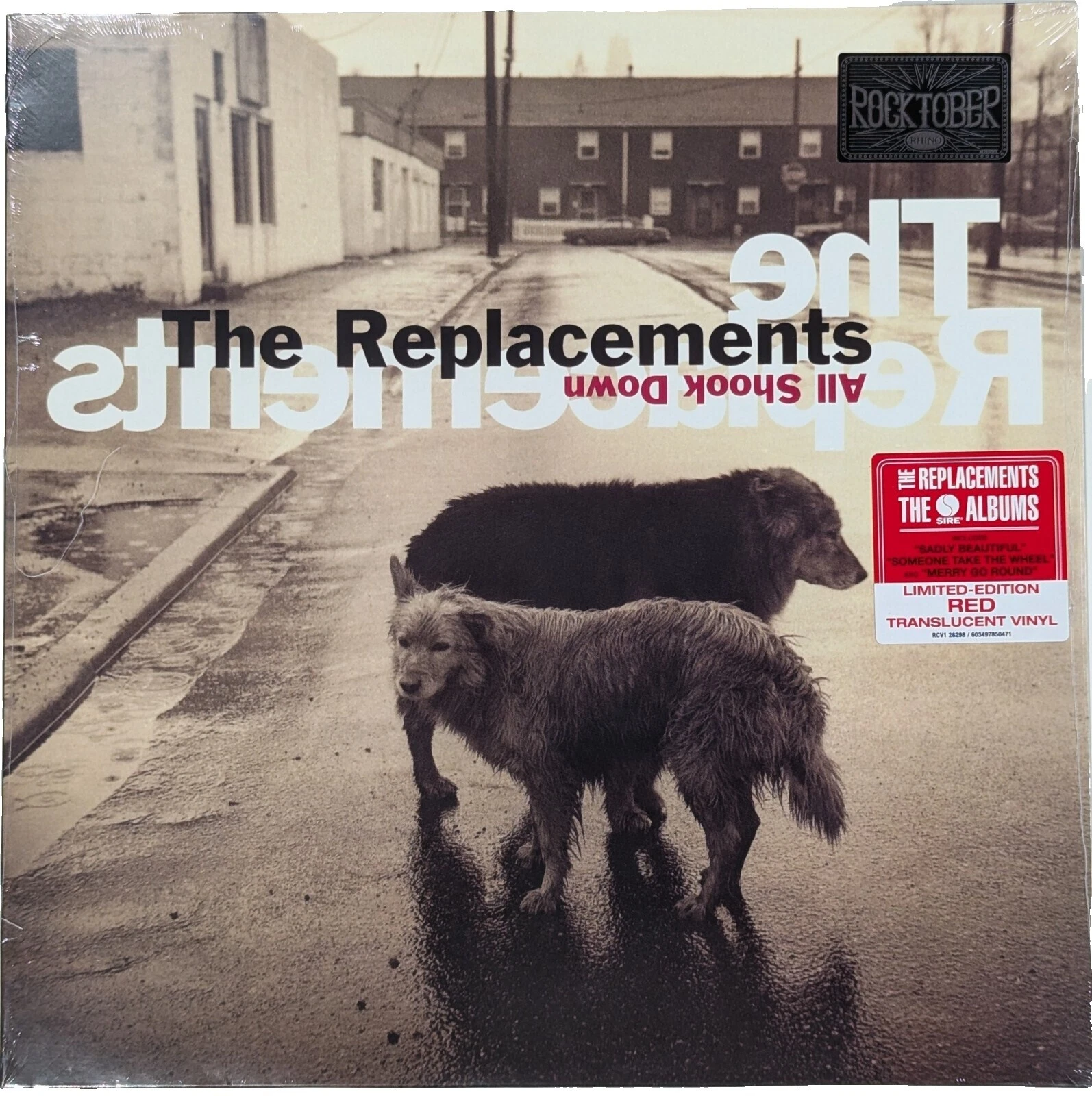 Los discos de vinilo de rock reemplazos