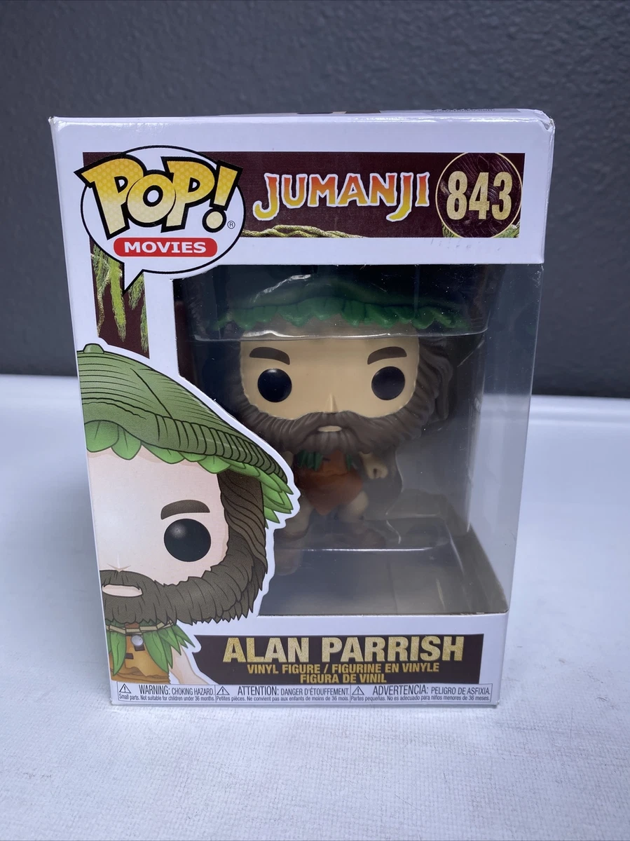 funko pop 843 jumanji Alan Parrish neuf avec protection