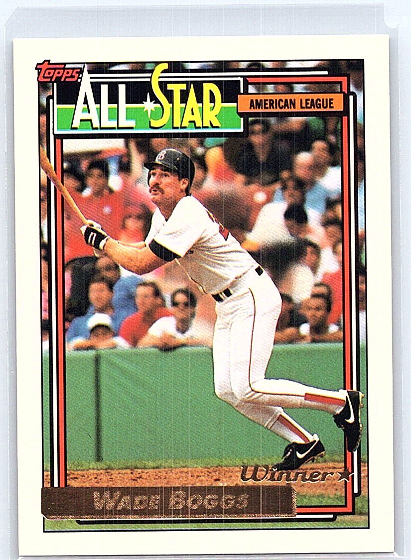 Wade Boggs 1992 Topps #399 Boston Red Sox