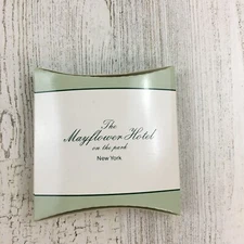 Vtg The Mayflower Hotel on the Park New York City Shower Cap