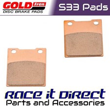 Bremsbel&auml;ge f&uuml;r Kawasaki ZX 7 R Ninja 1996-2002 Hinten Goldfren S33