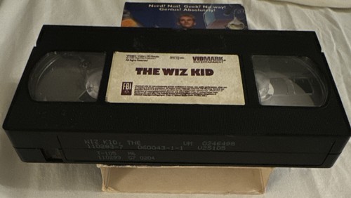 The Wiz Kid (VHS, 1993) Tested Rare Euro Kid Cloning (1989) Vidmark Ex-Rental - Picture 7 of 8