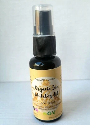 HANDMADE Semilla de frambuesa crema solar, aloe vera y regaliz con óxido de zinc no nano FPS30+