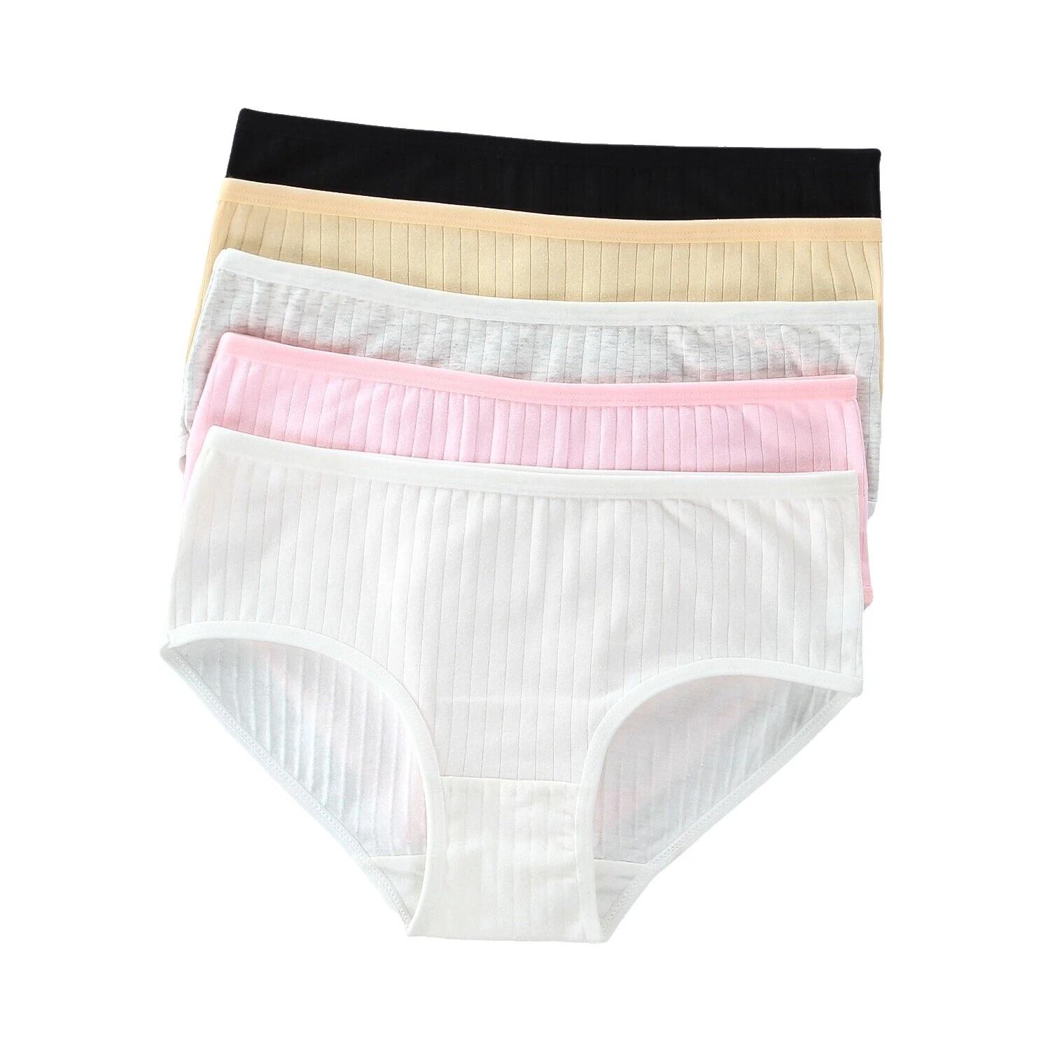White 12 Size Underwear for Girls