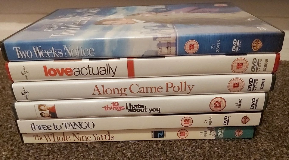 Ladies Rom Com DVDs 6 DVDs Love Actually, Three To Tango, Whole Nine Yards - Image 4 of 4