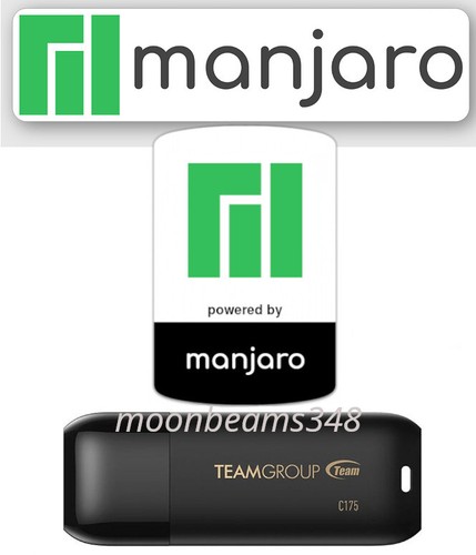 Manjaro 25.0.0 XFCE 64 Bt FAST 32 Gb Usb 3.2 Drive Linux Bootable Live / Install