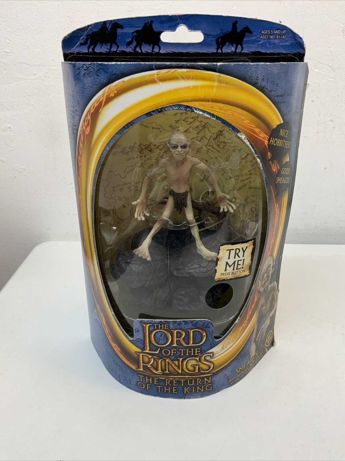 Lord of the Rings Return of The King - Smeagol with Authentic Movie Phrases