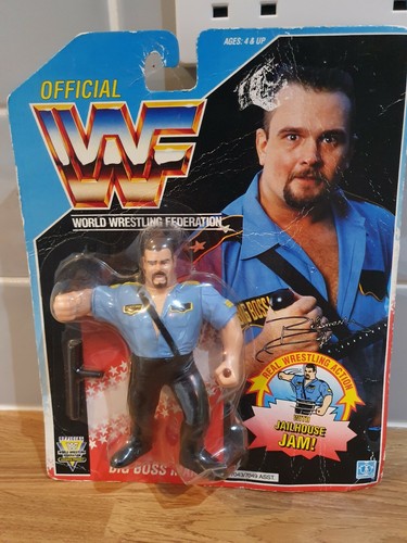 Big boss man Wwf Hasbro moc Figure series 3...