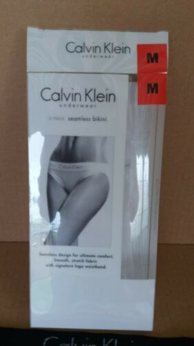 Calvin Klein Ladies' 3-Pack Seamless Bikini Briefs | eBay