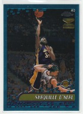 2001-02 Topps Chrome Shaquille O’Neal Finals MVP Basketball Trading Card #1