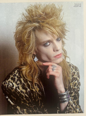 MICHAEL MONROE - 2020 Full page UK magazine poster HANOI ROCKS