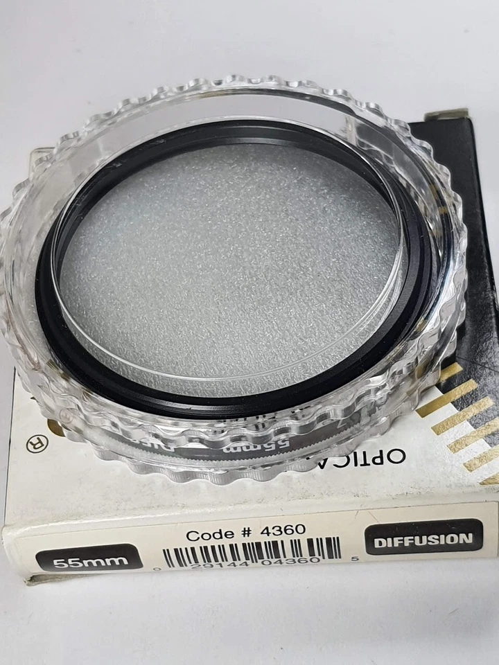 55mm Diffuser Glass Lens Filter 55 mm Diffused Soft Softer Look Diffusion E-55 - Image 3 of 4