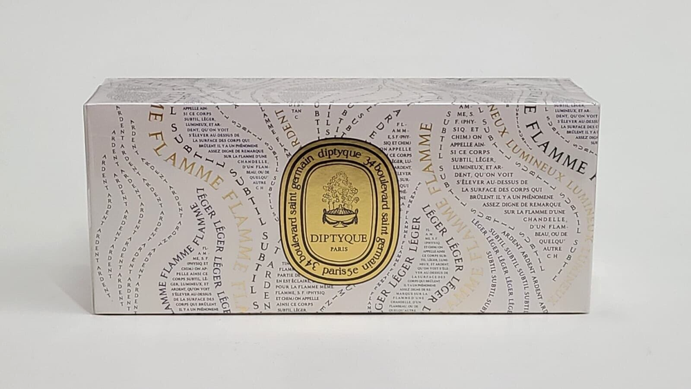 Diptyque Set of 3 Scented Candles Sapin Delight Coton Limited Edition 3x2.4 oz
