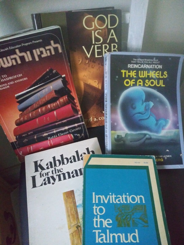 Kabbalah/Reincarnation/Torah/Talmud/Judaic/Spiritual Lot - 5 Books God Is A Verb