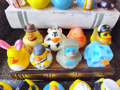 Rubber Ducks in Bulk,Assortment Duckies for Jeep Ducking Floater Duck Bath Toys - Picture 3 of 5