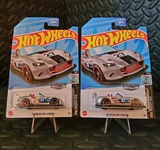   Hot Wheels 2023 ZAMAC Series '15 Mazda MX-5 Miata 114/250 HW Modified Lot Of 2