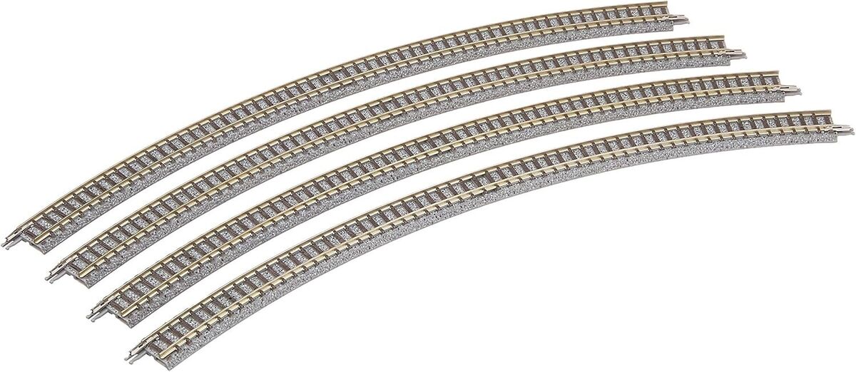Tomix N Scale Curve Rail C391-45 F 4 Set 1858 Model Railroad