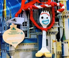 Disney TOY STORY " FORKY " with Candy Cane Christmas Ornament New w/ Tag