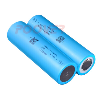 2PCS EVE 21 700-40PL 4000mAh 70A High Drain 21 700 Lithium Ion Battery + Holder