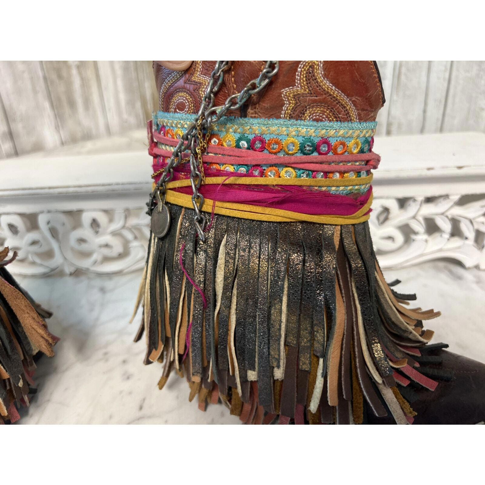 Gypsy Wild Child Old West Boots image 8