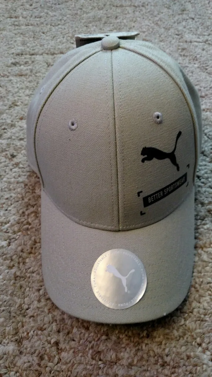 Adjustable Hat. Adult Puma eBay Beige. |