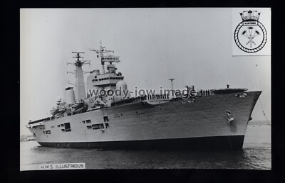 na8754 - Royal Navy Flugzeugträger - HMS Illustrious - 5,5''x 3,5'' Foto