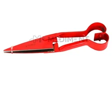 Hand Sheep Shears 12" Red Lightweight Topiary Livestock CE MARK Quality Steel