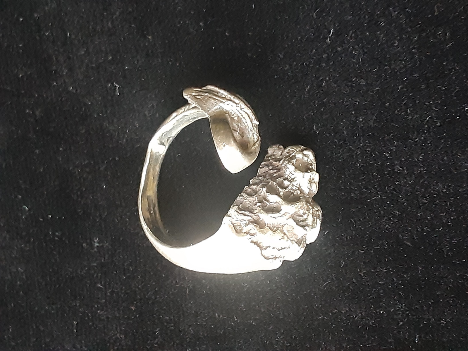 Adjustable stunning silver lion ring - image 7