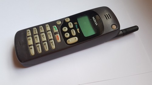 Vintage Rare Old Brick Antenna Nokia 1610 (1611) mobile phone NHE-5NX UNTESTED - Afbeelding 2 van 9