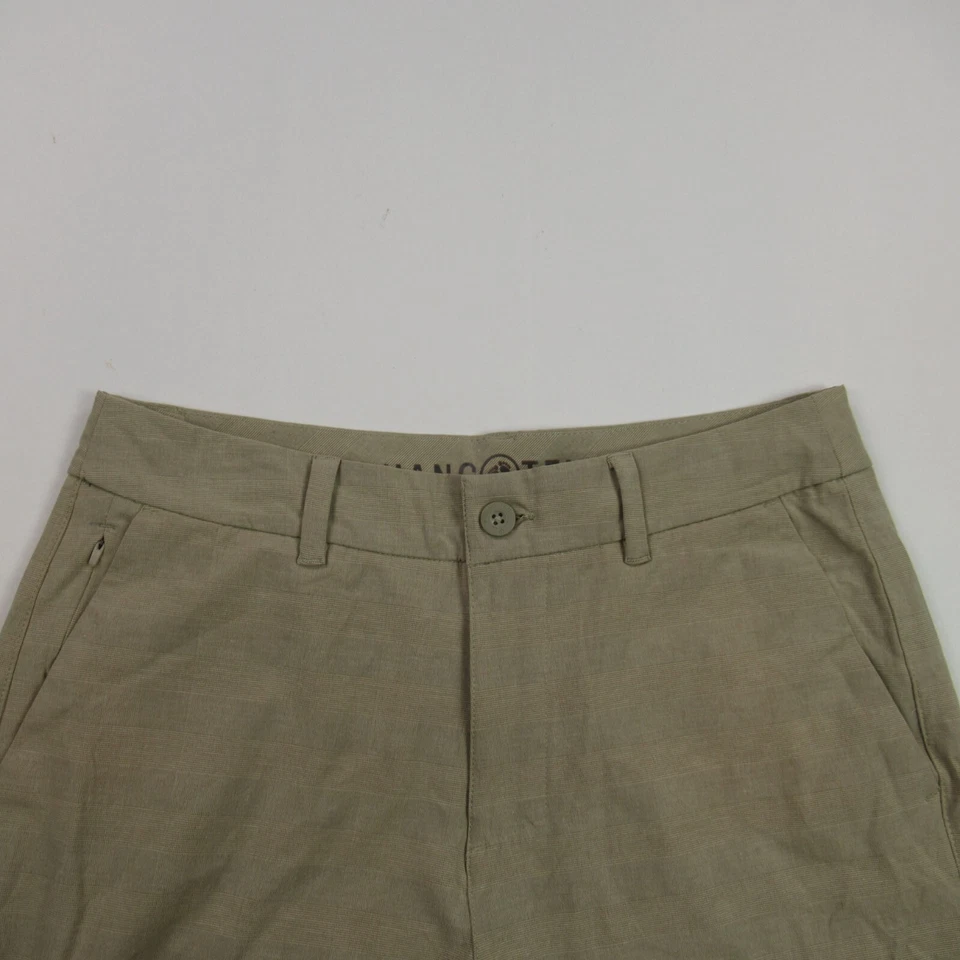 Pantalones Cortos Hang Ten Para Hombre 32 Chinos Natación Exterior Bolsillos Ligeros Cuadros Foto 2 de 4