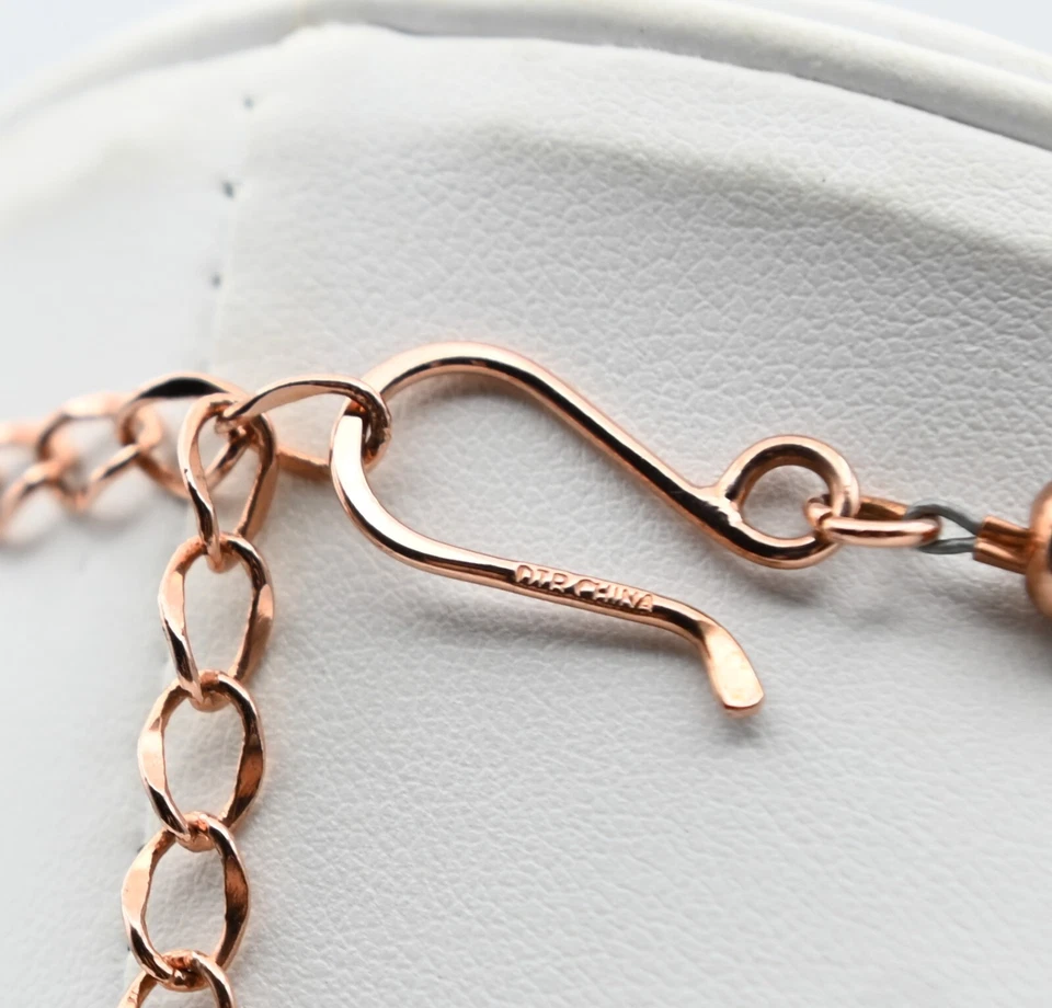 Collar colgante Jay King DTR Mine Finds brillante cobre turquesa 20" Foto 4 de 4