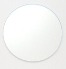 Clear ONE 2" Precut 96 COE Glass Circle Fusing Supplies Geometric Shapes 96COE