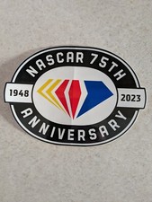 Set Of 2 - Nascar 75th Anniversary Original Logo Vinyl Sticker Decals Set Of 2 - Nascar 75th Anniversary Original Logo Vinyl Sticker Decals