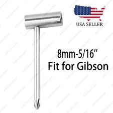 8mm 5/16" Long Guitar Truss Rod Adjustment Wrench Tool Fit for Gibson Guitar