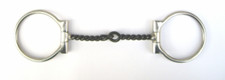 Twisted Wire D-Ring, Snaffle Bit, Water Snaffle, Western Bit