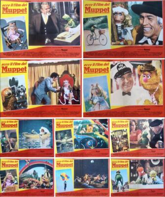 MUPPET MOVIE Italian fotobusta movie posters x10 1979 KERMIT MISS PIGGY NM