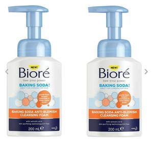biore baking soda cleansing foam