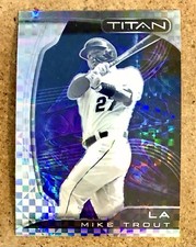 2022 Panini Chronicles Titan Baseball Building Blocks Mike Trout #20 Angels
