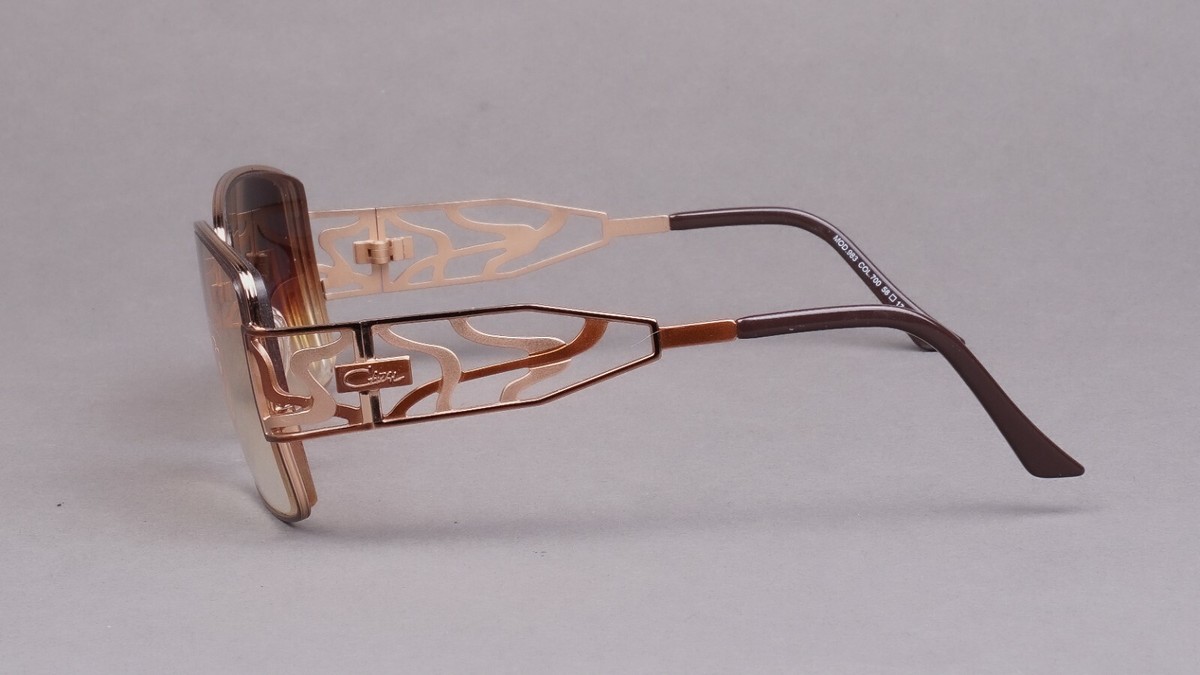 Cazal Mod 983 COL 700 Bronze Gold Sunglasses Eyeglasses 58  display picture 3