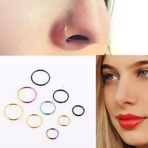1pc Steel Belly Button Piercings Ear Studs Segment Ring Nose Ring Lip Eyebrow Piercings Industrial Barbell Body Jewelry Piercing,Style 12,Black 1pc Steel Belly Button Piercings Ear Studs Segment Ring Nose Ring Lip Eyebrow Piercings Industrial Barbell Body Jewelry Piercing,Style 12,Black