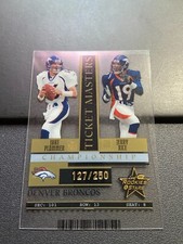 2005 Leaf Rookies and Stars Ticket Masters Gold #TM8 Jerry Rice Plummer Broncos