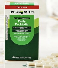 Spring Valley Daily Probiotic Delayed Release...