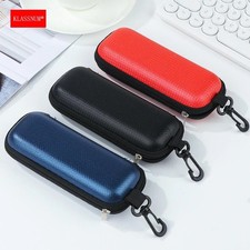 Hard Shell Glasses Case-Lightweight Large Eyeglass Holder with lanyard