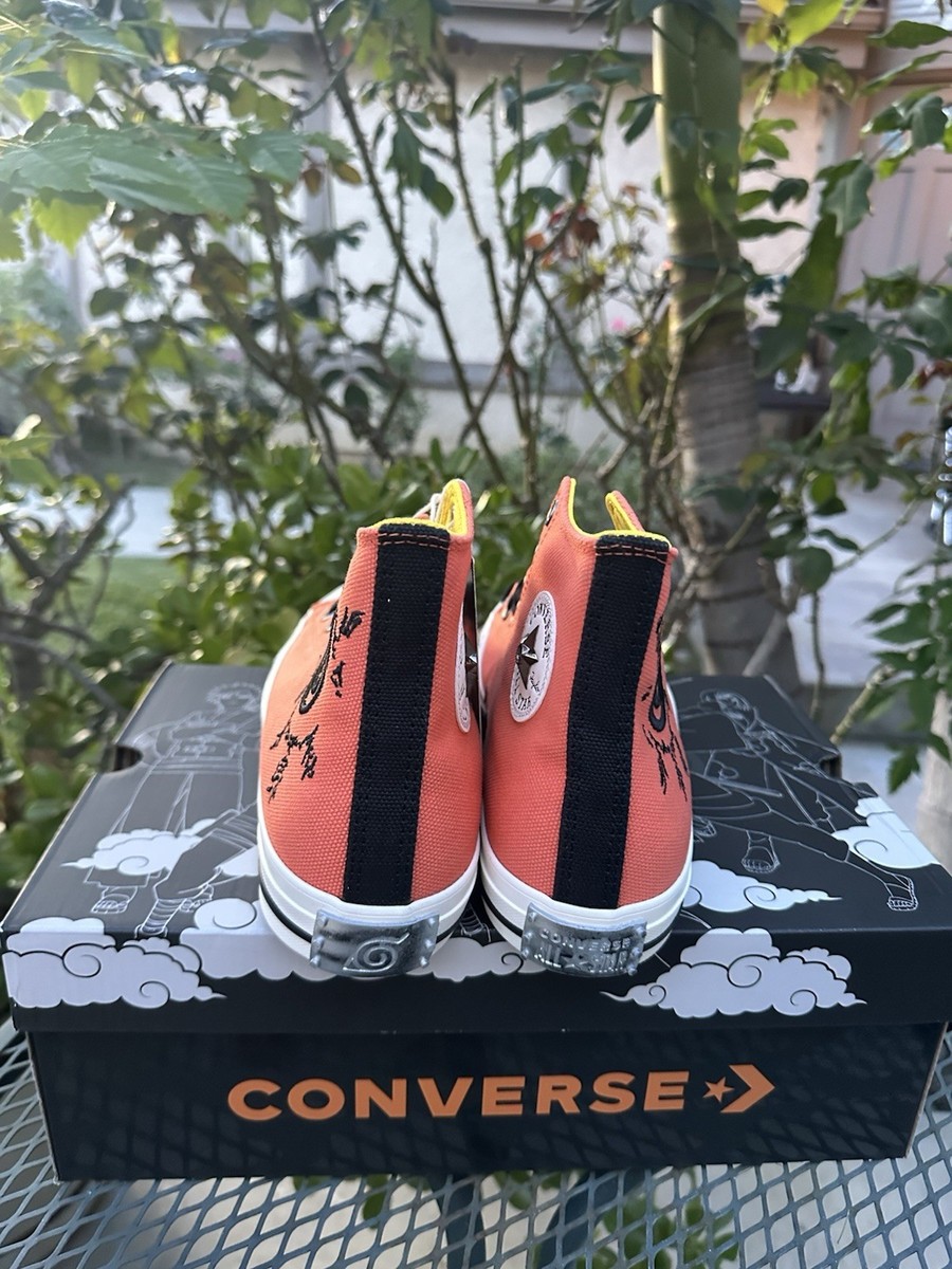 Converse Chuck Taylor All Star Hi x Naruto Orange Mens A14836C