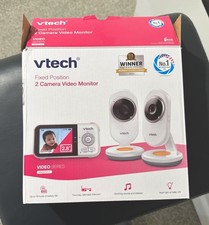 VTech VM3254-2 Video Monitor 2 Cameras, Two Way Audio, Night Light, Temp Monitor