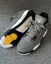Air Jordan 4 "Cool Grey" Mid-top retro basketball shoes