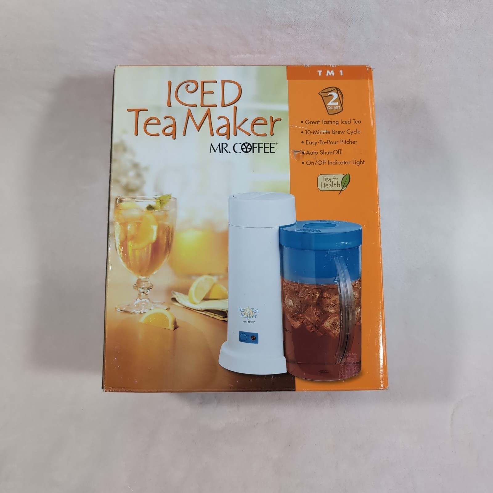 Unisex 2 Quart White Blue Tm1 Vintage 2003 New
