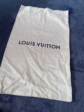 Louis Vuitton White Drawstring Shoe Dust Bag ...