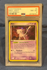 2006 Pokemon POP Series 4 Mew Holo 4/17 PSA 8 NM-MT on eBay